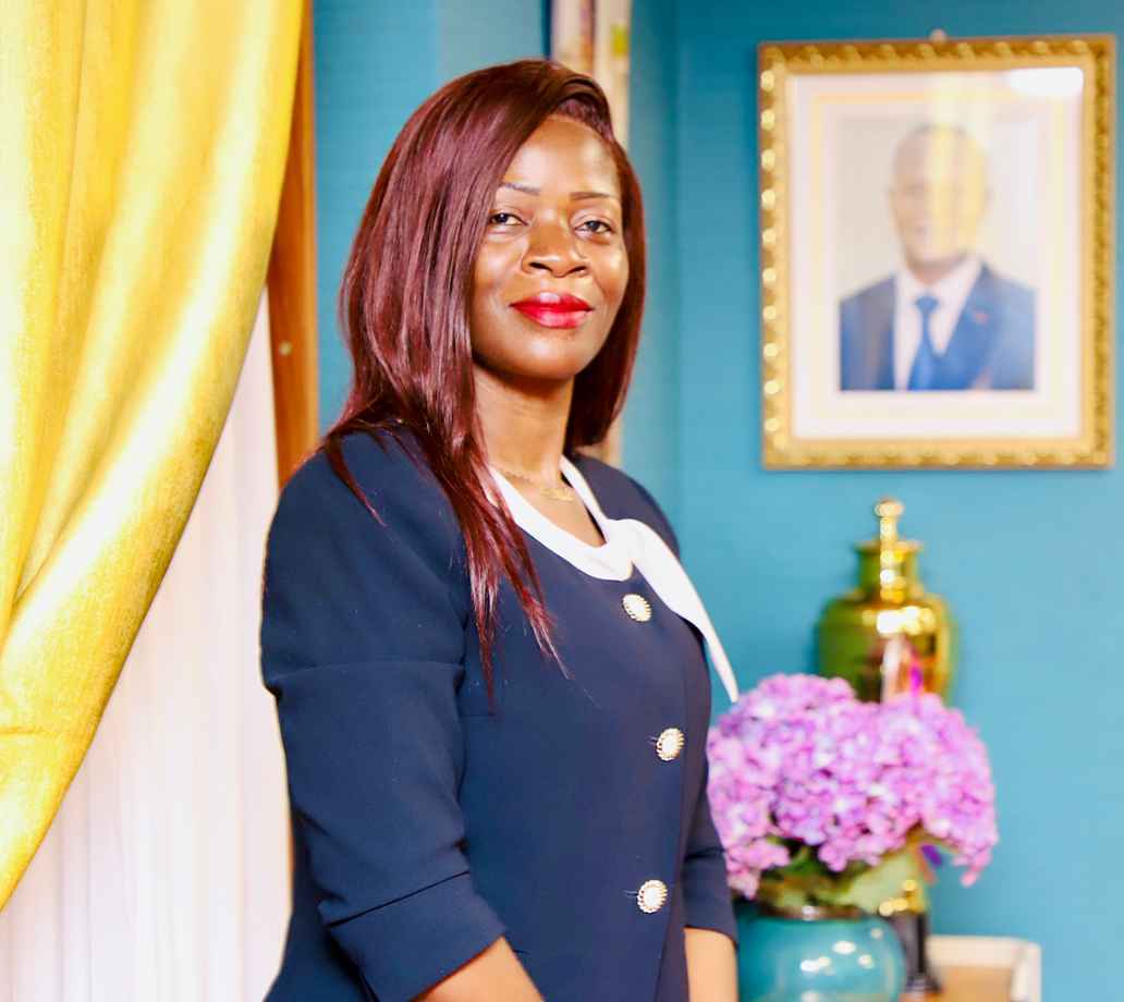 Alvine Désirée Tiwoda, directeur van CCA Bank.