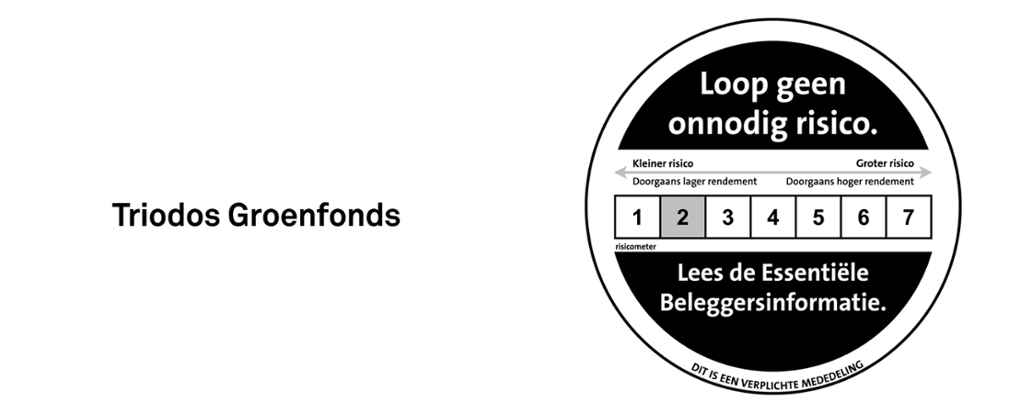 Groenfonds: risicometer 2 uit 7